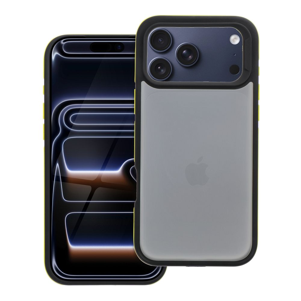 Husa Neo pentru iPhone 17 Pro Max / 18 Pro Max (Low Camera Edge) Galben