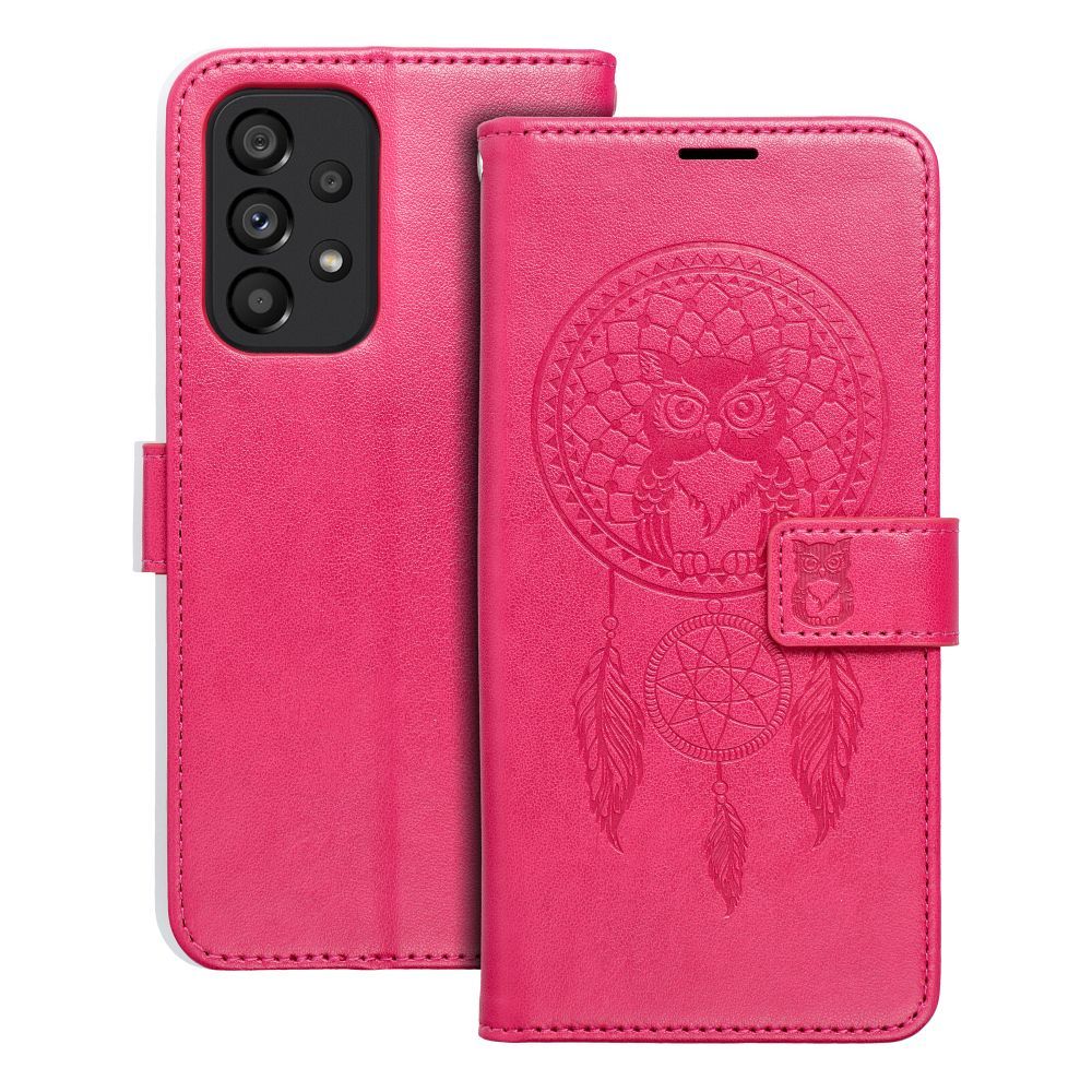 Husa Mezzo Book Flip pentru Samsung A53 5G Dreamcatcher Magenta