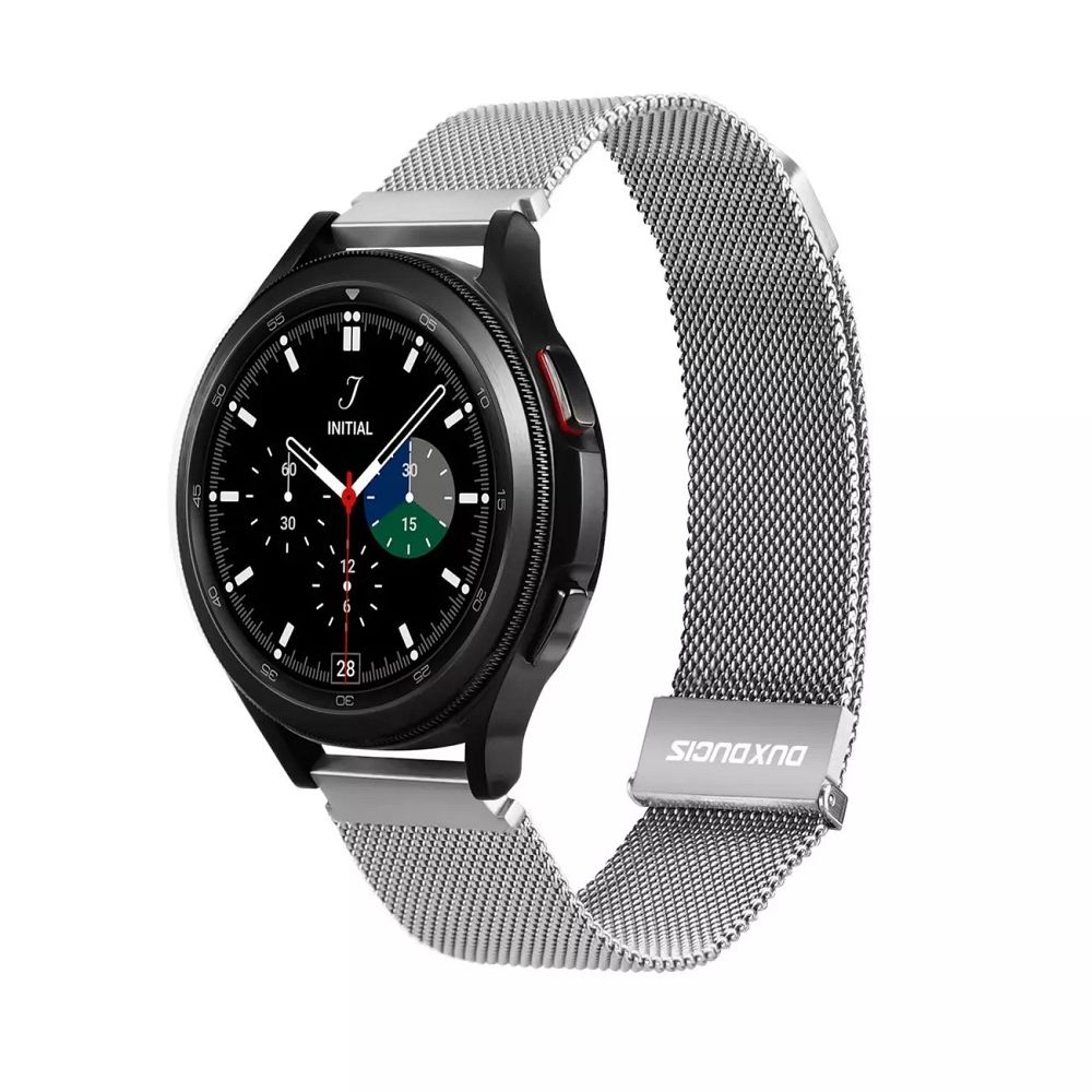 Curea DUX Ducis Milanese Stainless Steel Magnetic 20 Mm Argintiu