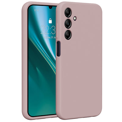 Husa Etteri Silicone pentru Samsung Galaxy A25 5G (Global) Roz deschis