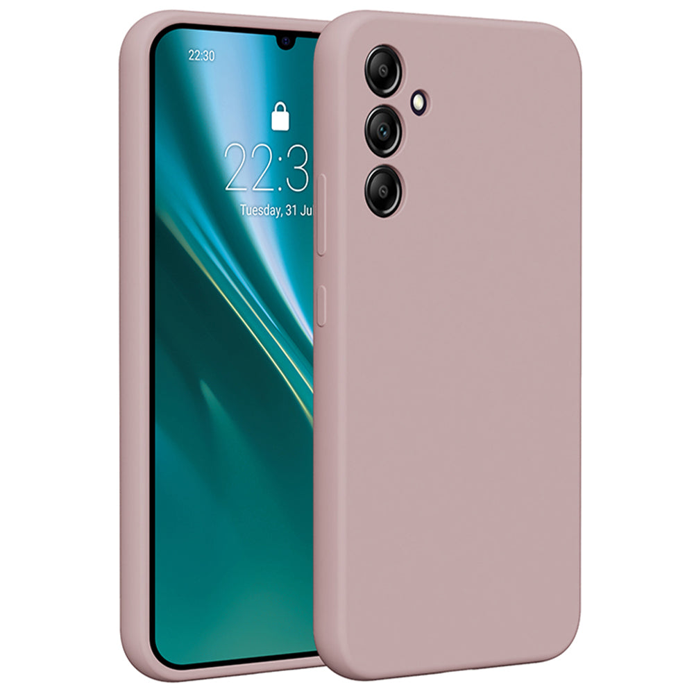 Husa Etteri Silicone pentru Samsung Galaxy A34 5G Roz deschis