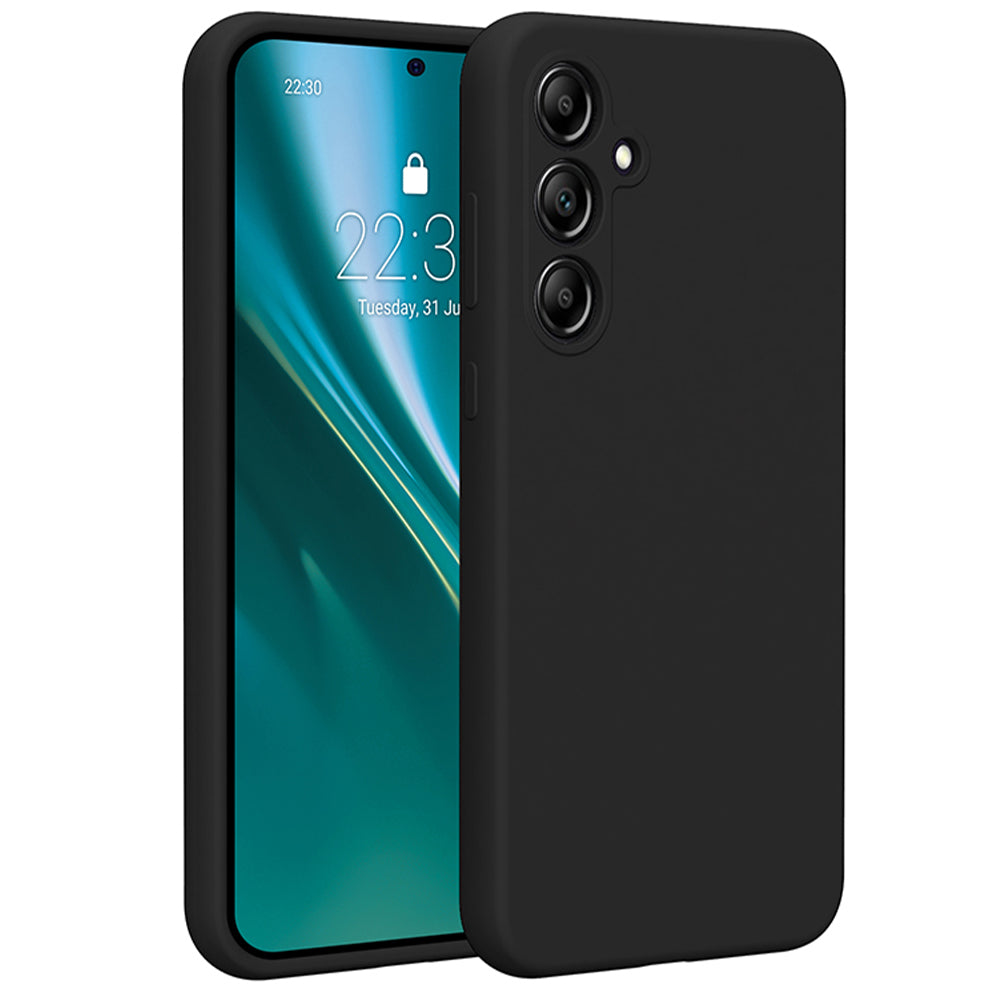 Husa Etteri Silicone pentru Samsung Galaxy A35 5G Negru