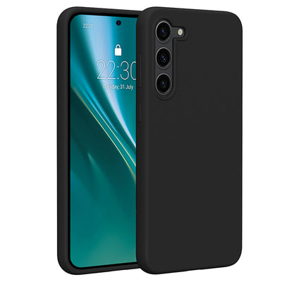 Husa Etteri Silicone pentru Samsung Galaxy S23 Plus Negru