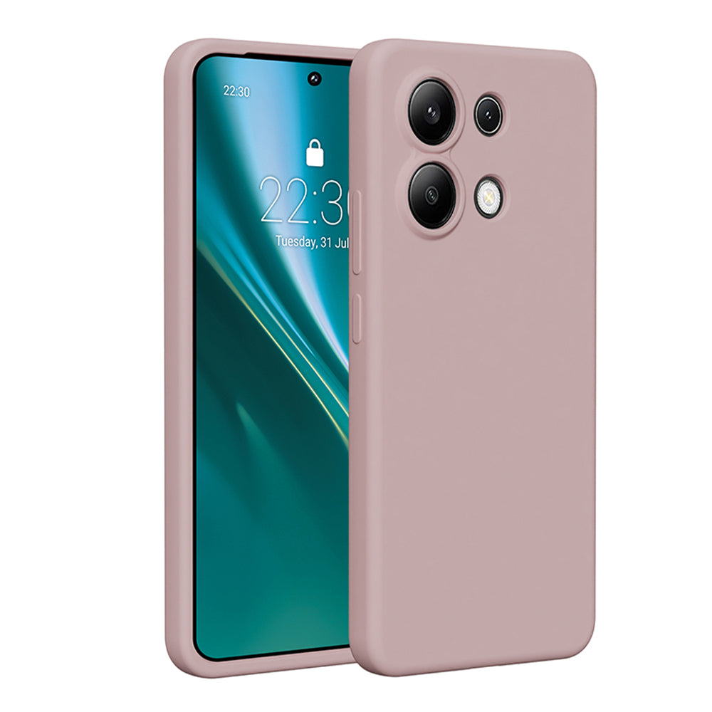 Husa Etteri Silicone pentru Xiaomi Redmi Note 13 4G Roz deschis