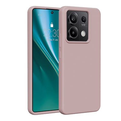 Husa Etteri Silicone pentru Xiaomi Redmi Note 13 Pro 5G Roz deschis