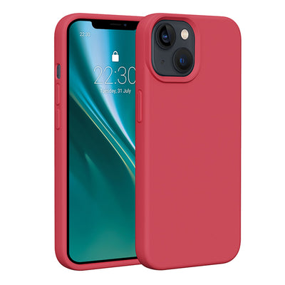 Husa Etteri Silicone pentru iPhone 14 6,1" Raspberry