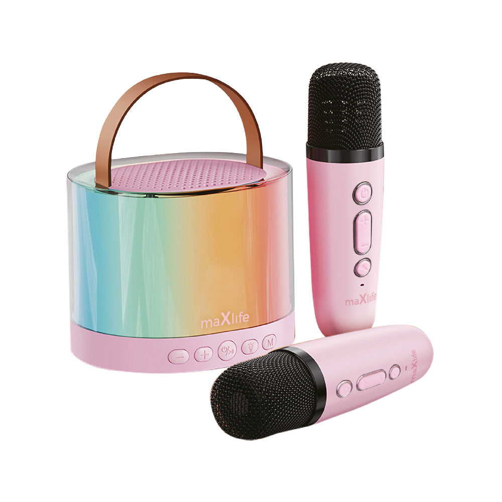 Boxa Maxlife Bluetooth Karaoke Mxks-200 Roz