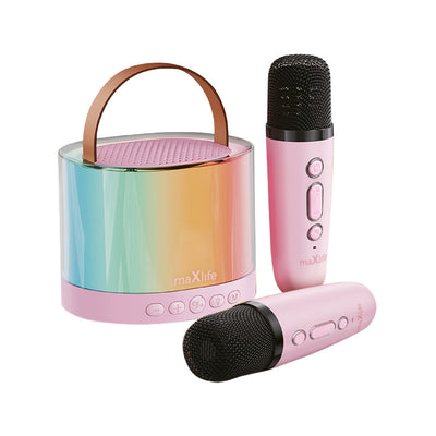 Boxa Maxlife Bluetooth Karaoke Mxks-200 Roz