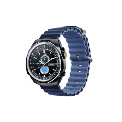 Curea Devia Deluxe Sport6 pentru Apple Watch 38mm/ 40mm/ 41mm/ 42mm Albastru Deep Albastru