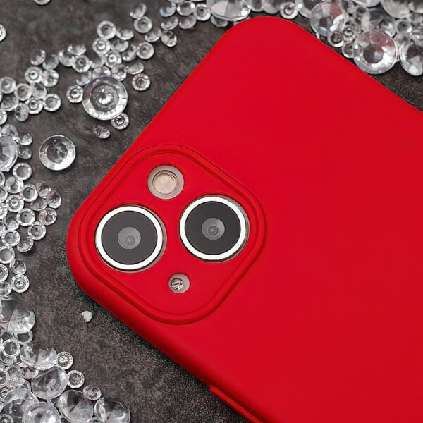 Husă pentru Motorola Moto G86 Power red Silicon – Roșu