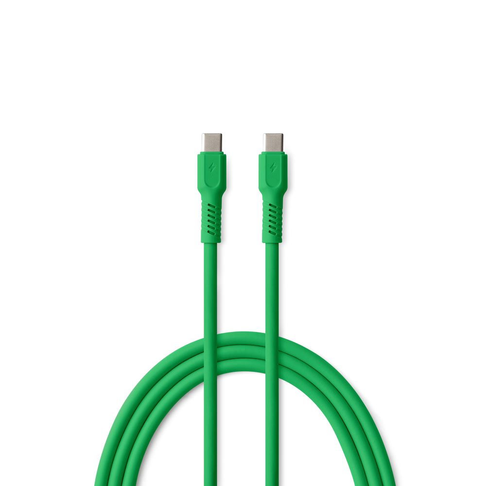 Cablu Colorum Usb-c - Usb-c 1,8m 3A Ck60-cc-04 Xgreen