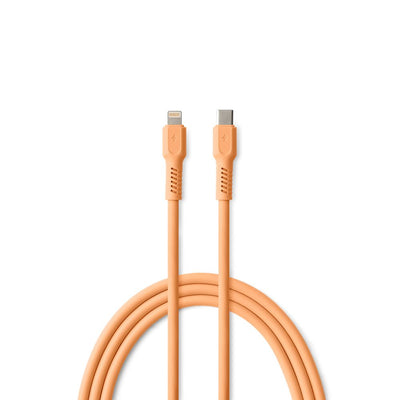 Cablu Colorum Usb-c - Lightning 1,8m 2,4A Ck12-cl-14 X Peach Fuzz