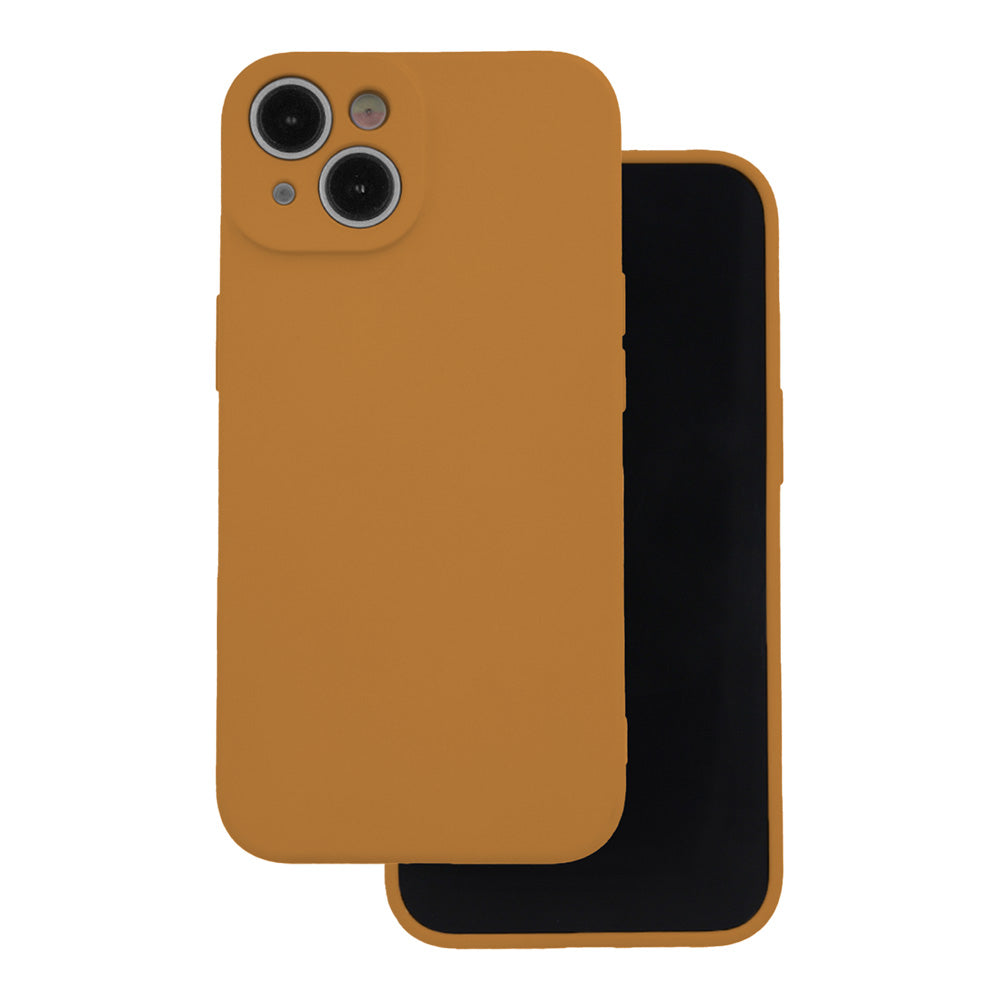 Husa Silicon pentru iPhone 16 6,1" Caramel