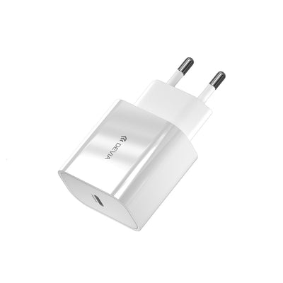 Incarcator priza Devia Smart PD 1x Usb-c 20W Alb