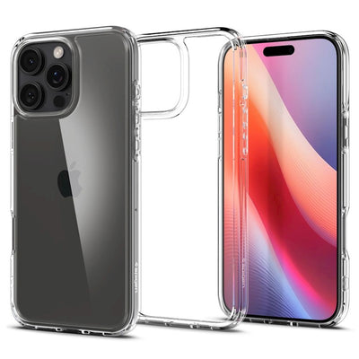Husa Spigen Ultra Hybrid pentru iPhone 16 Pro 6,3" Crystal Transparent