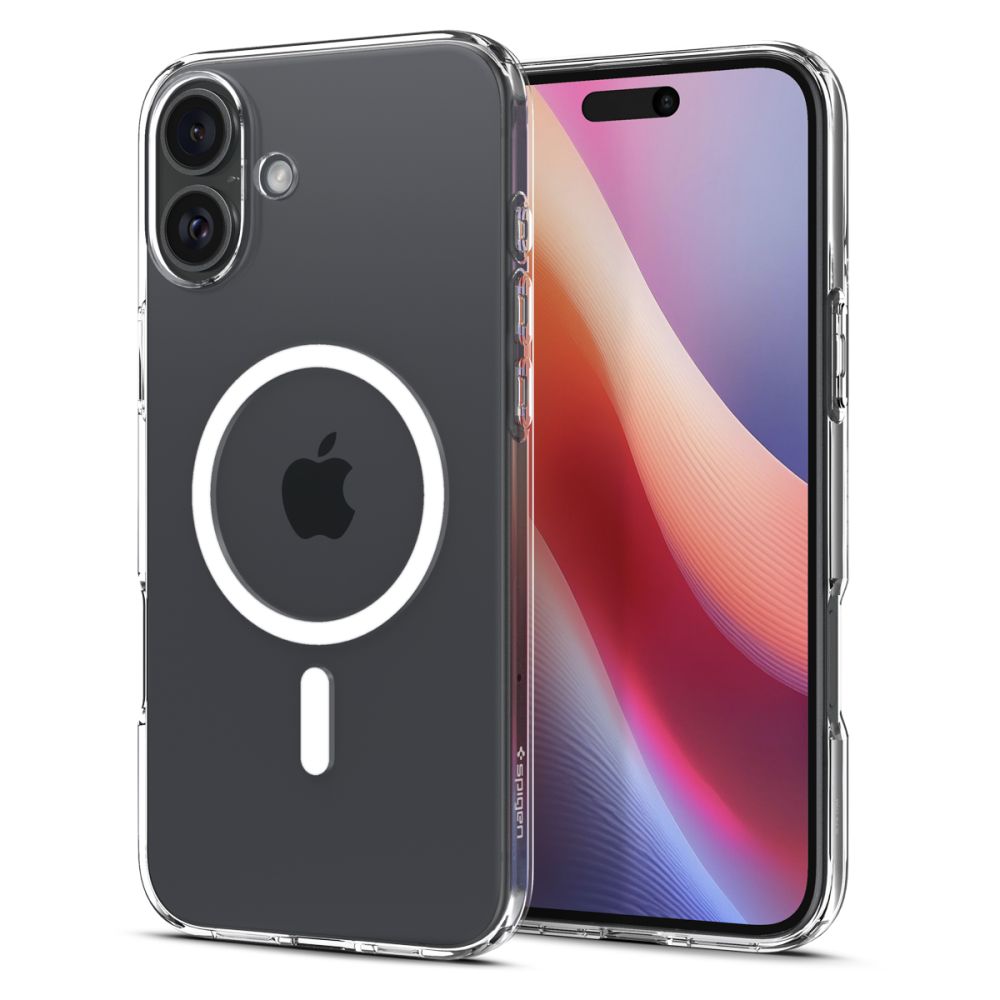 Husa Spigen Liquid Crystal Mag Magsafe pentru iPhone 16 6,1" Transparent