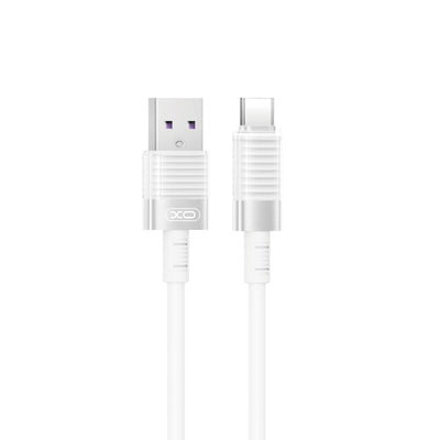 Cablu XO Nb282 USB - Usb-c 1,0m 6A Alb