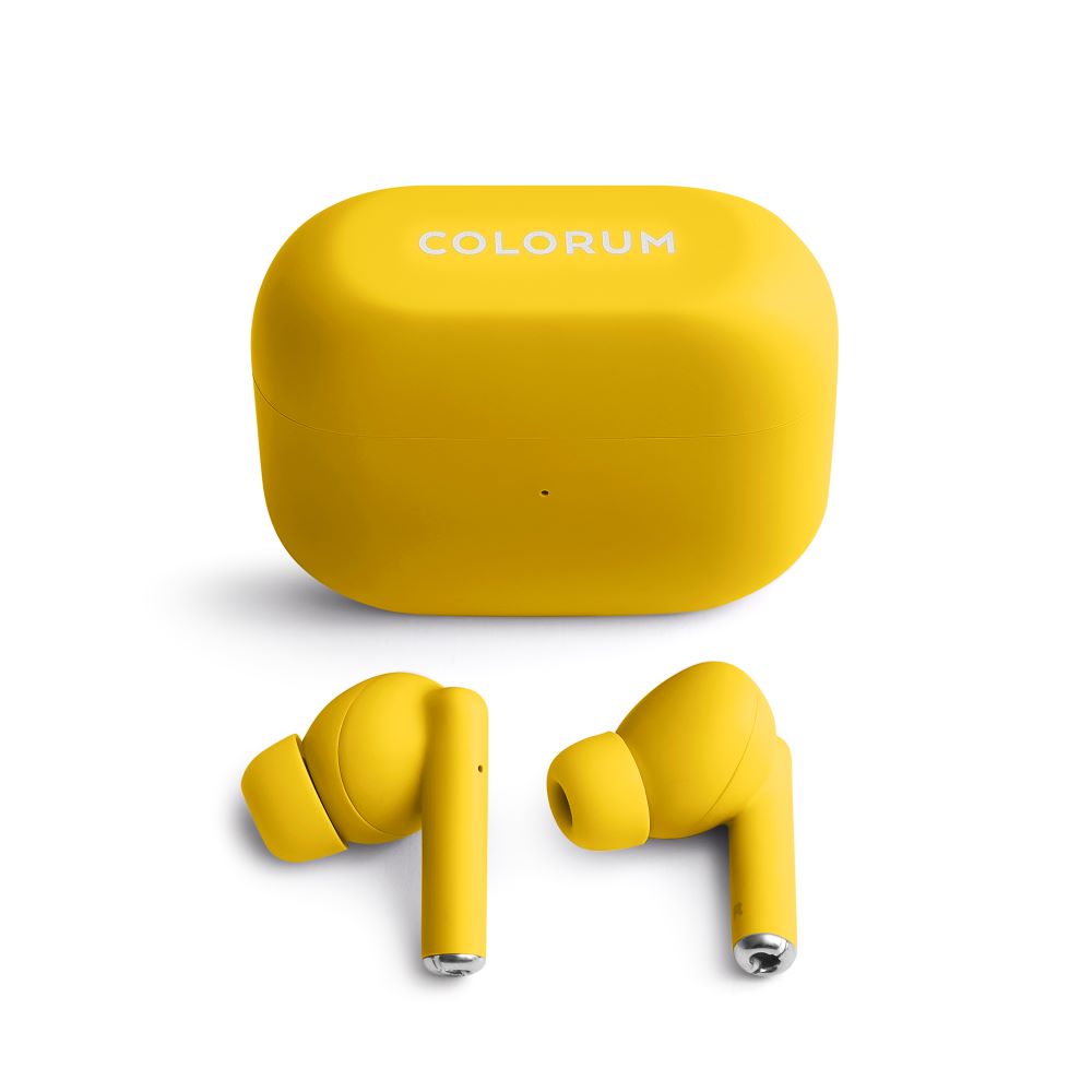 Casti Colorum TWS Bluetooth Ctws-05 Xyellow