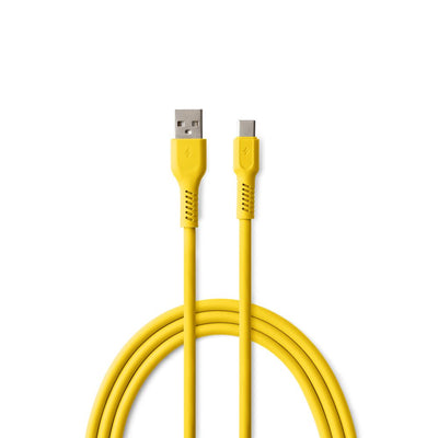 Cablu Colorum Usb-a - Usb-c 1,8m 3A Ck60-ac-05 Xyellow