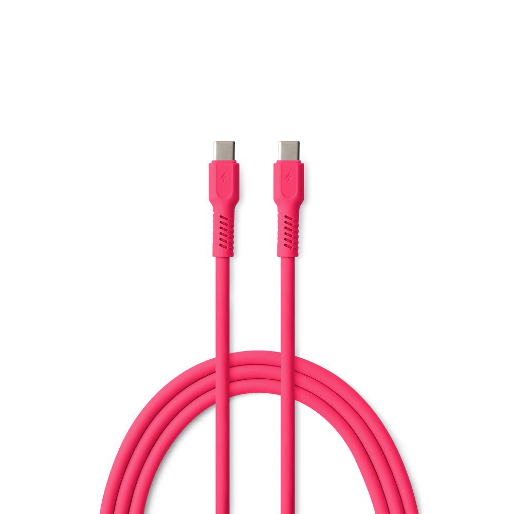 Cablu Colorum Usb-c - Usb-c 1,8m 3A Ck60-cc-02 Xmagenta