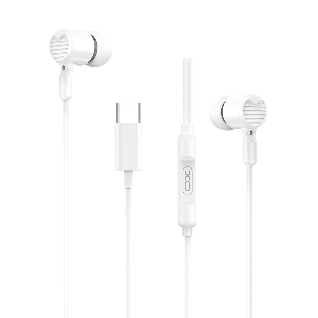 Casti XO Wired Ep81 Usb-c Alb