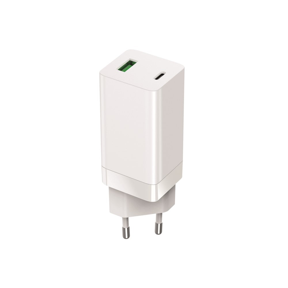 Incarcator priza Setty GAN PD+QC USB + Usb-c 65W Lsi-02 Alb JO