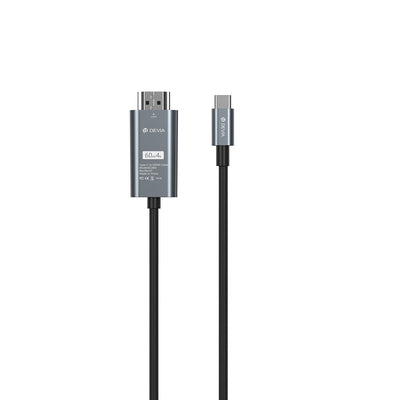 Cablu Devia Storm Ec084 Usb-c - Hdmi 4K 60 Hz 2,0 M Negru