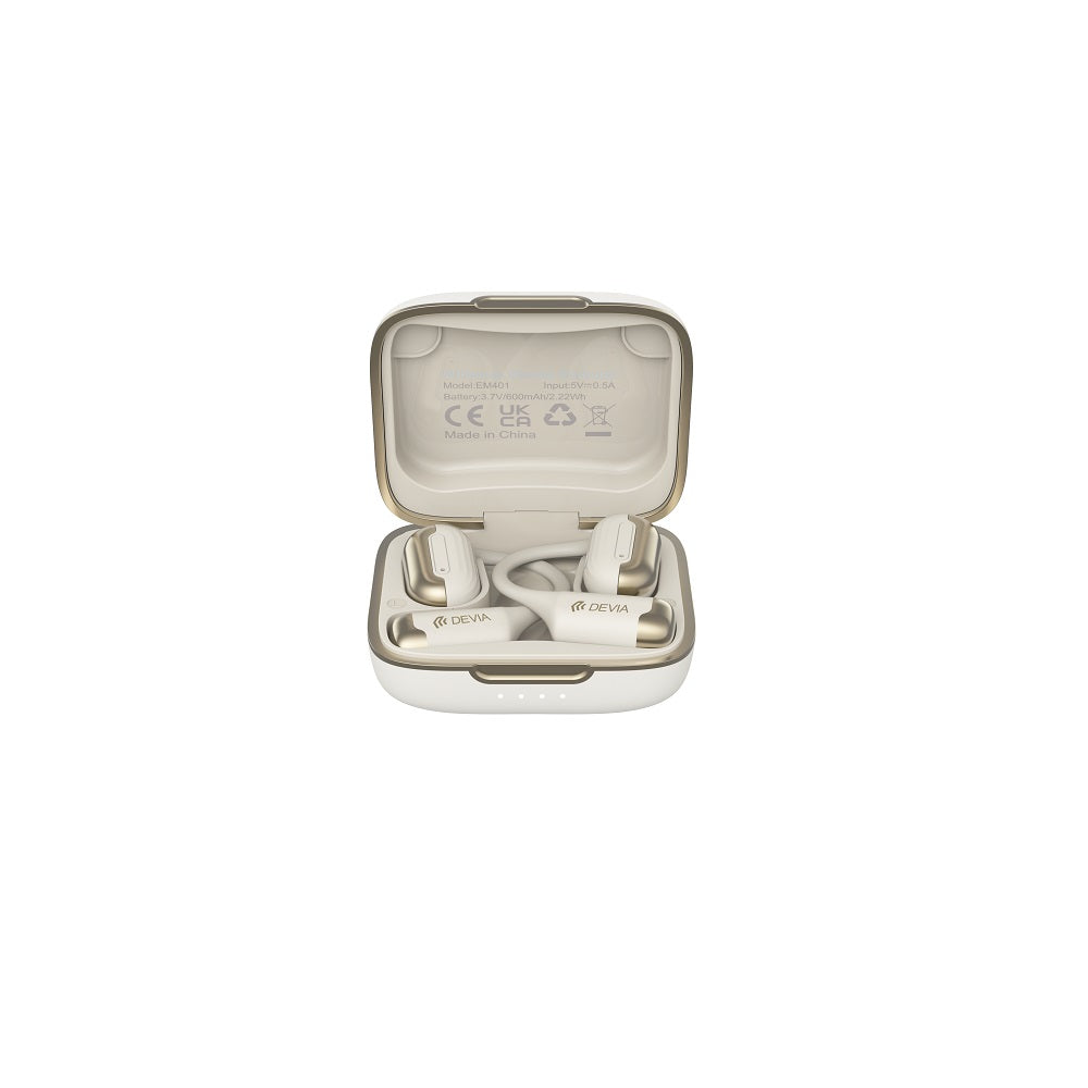 Casti Devia Bluetooth OWS Pro1 Bej