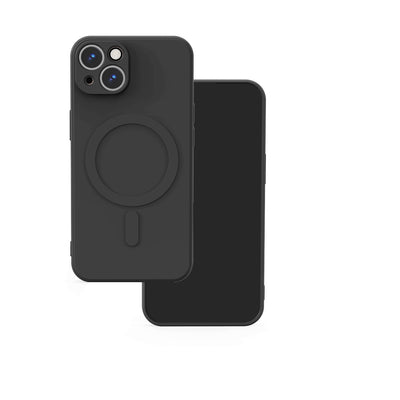 Husa Simple Color Mag pentru iPhone 13 6,1" Negru