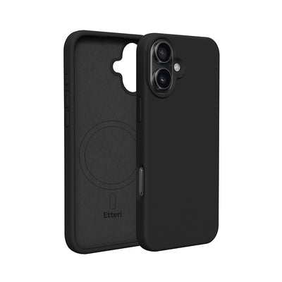Husa Etteri Silicone Mag pentru iPhone 17 Pro Max / 18 Pro Max Negru