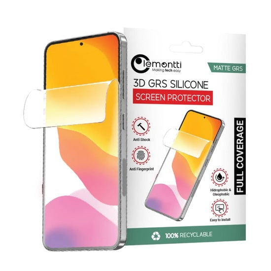 Lemontti Folie Silicon 3D GRS Matte iPhone 15 Plus