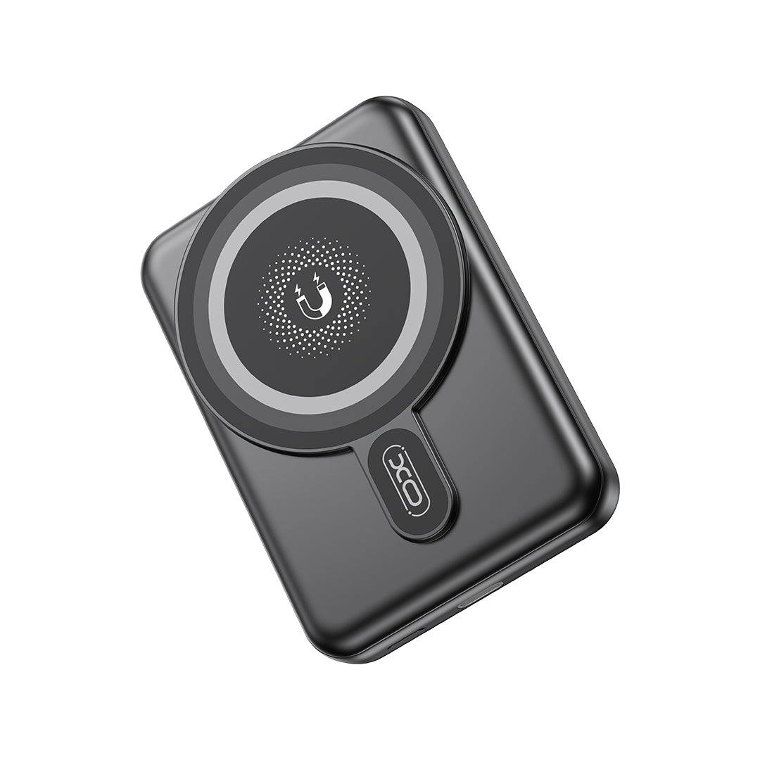 Acumulator extern XO Magnetic Pr264 20W 10000mAh Negru pentru Magsafe