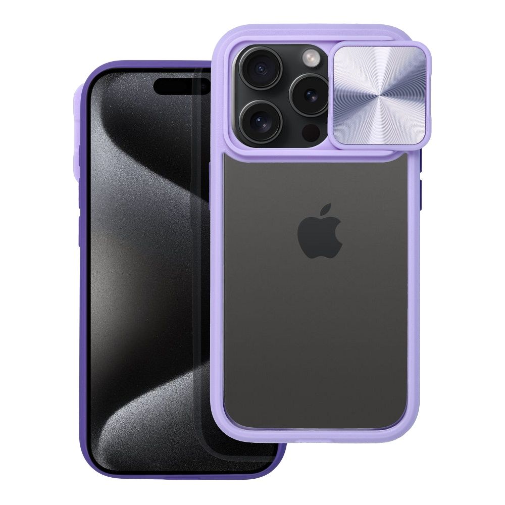 Husa Slider pentru iPhone 14 PRO MAX Mov