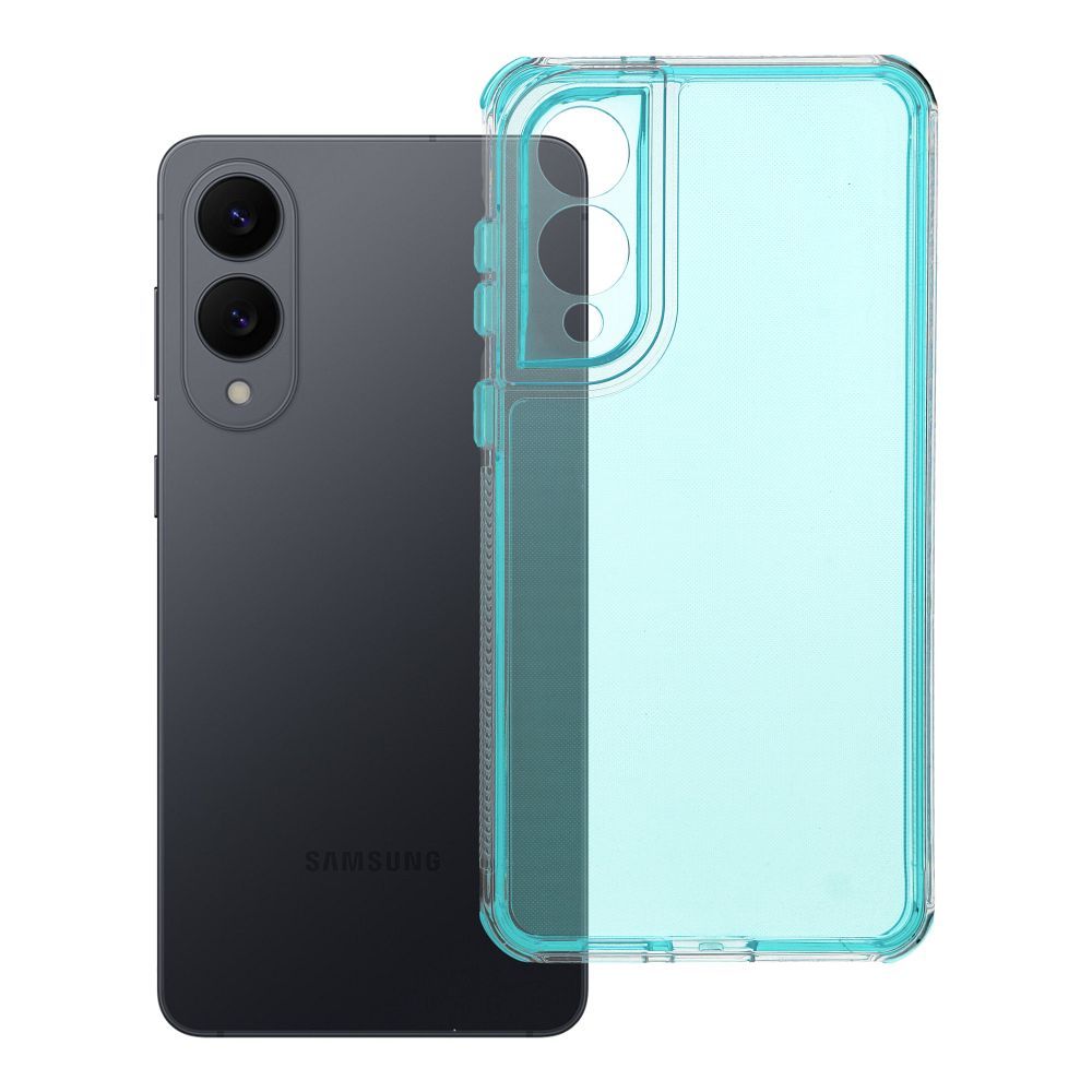 Husa Matrix Transparent pentru Samsung S25 Edge Mint
