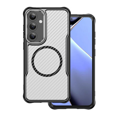 Husa Defender Carbon Mag pentru Samsung Galaxy S26 Plus Negru