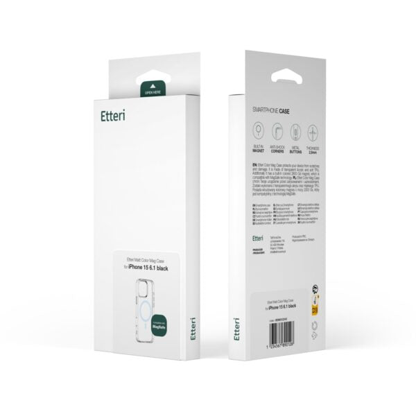Etteri Color Mag case for iPhone 15 Pro Max 6,7" light blue