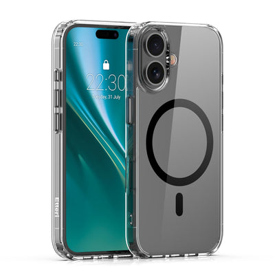 Husa Etteri Color Mag pentru iPhone 16 Plus 6,7" Negru