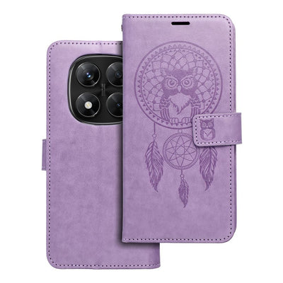 Husa Mezzo Book Flip pentru Xiaomi Redmi Note 14 PRO 5G / 14 PRO Plus 5G Dreamcatcher Violet