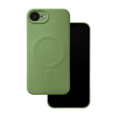 Husa Simple Color Mag pentru iPhone 16e / 17e Verde deschis