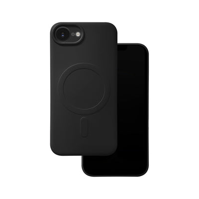Husa Simple Color Mag pentru iPhone 16e / 17e Negru