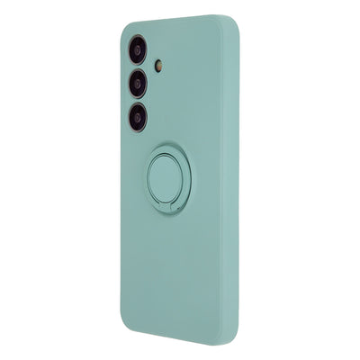 Husa Finger Ring pentru Samsung Galaxy A14 4G / A14 5G Verde deschis