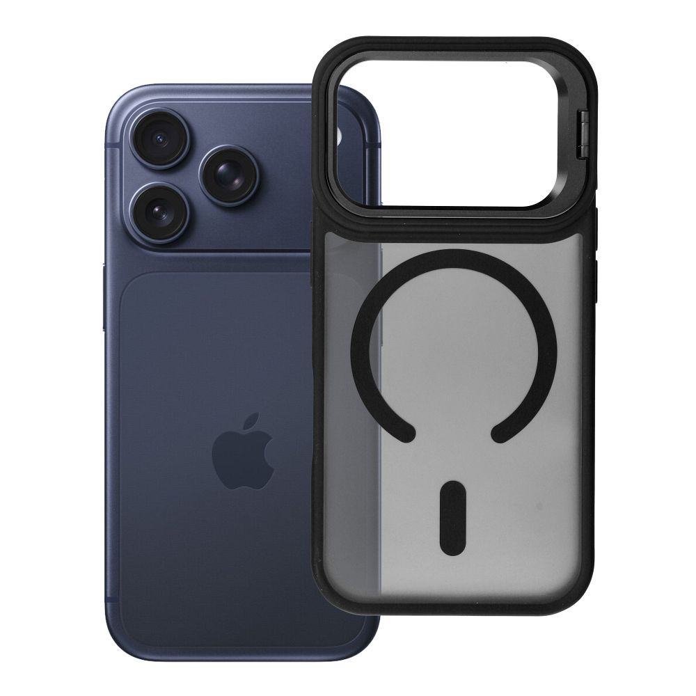 Husa Forcell pentru iPhone 18 Pro / 17 Pro F-protect Shadow Stand Premium Compatible cu Magsafe Negru
