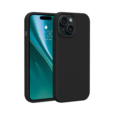 Husa Etteri Silicone pentru iPhone 14 6,1" Negru