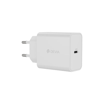 Incarcator priza Devia Rocket PD 45W 1x Usb-c Alb