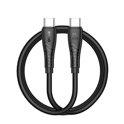 Cablu BWOO 60W Usb-c - Usb-c Bo-x318 1m Negru