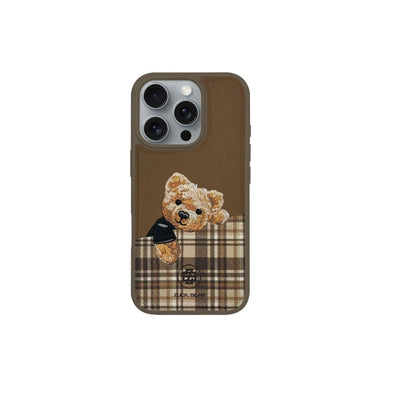 Husa Zuck Bear Darren pentru iPhone 16 Pro Max Auriu TTT