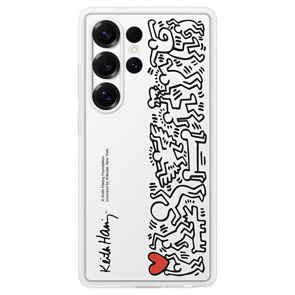Husa Samsung Flipsuit pentru Samsung Galaxy S25 Ultra Alb