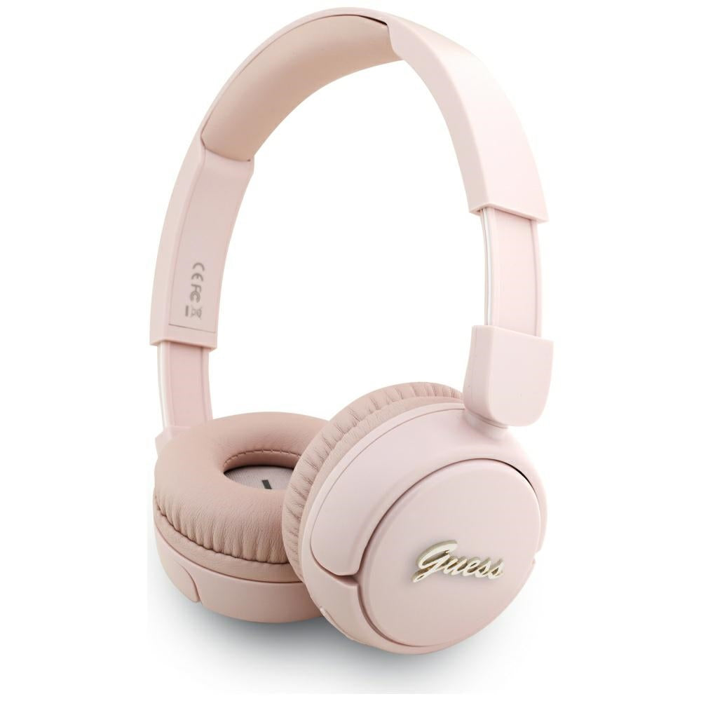 Casti Guess Wireless BT Script Metal Logo Roz