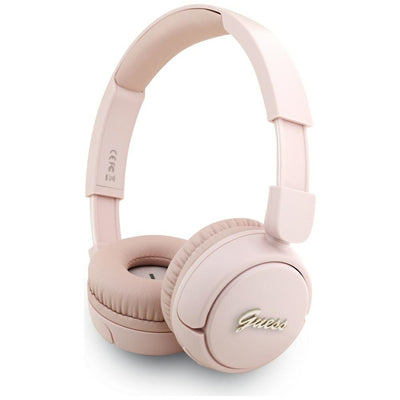 Casti Guess Wireless BT Script Metal Logo Roz