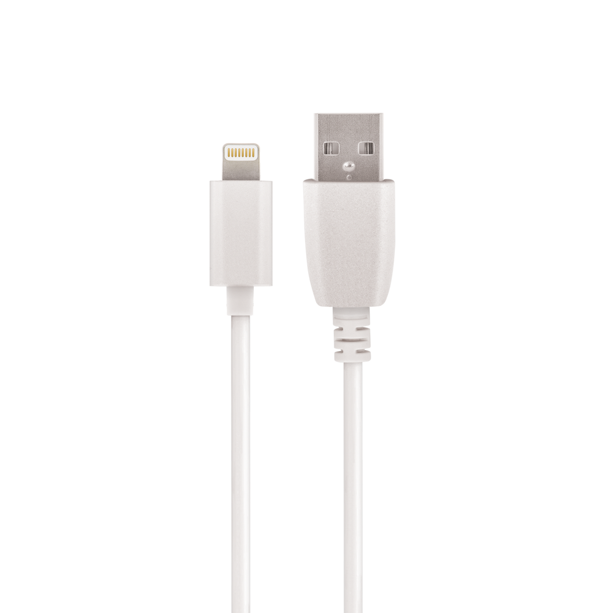Cablu Setty USB 1m 2,4A MFI Lightning Alb R
